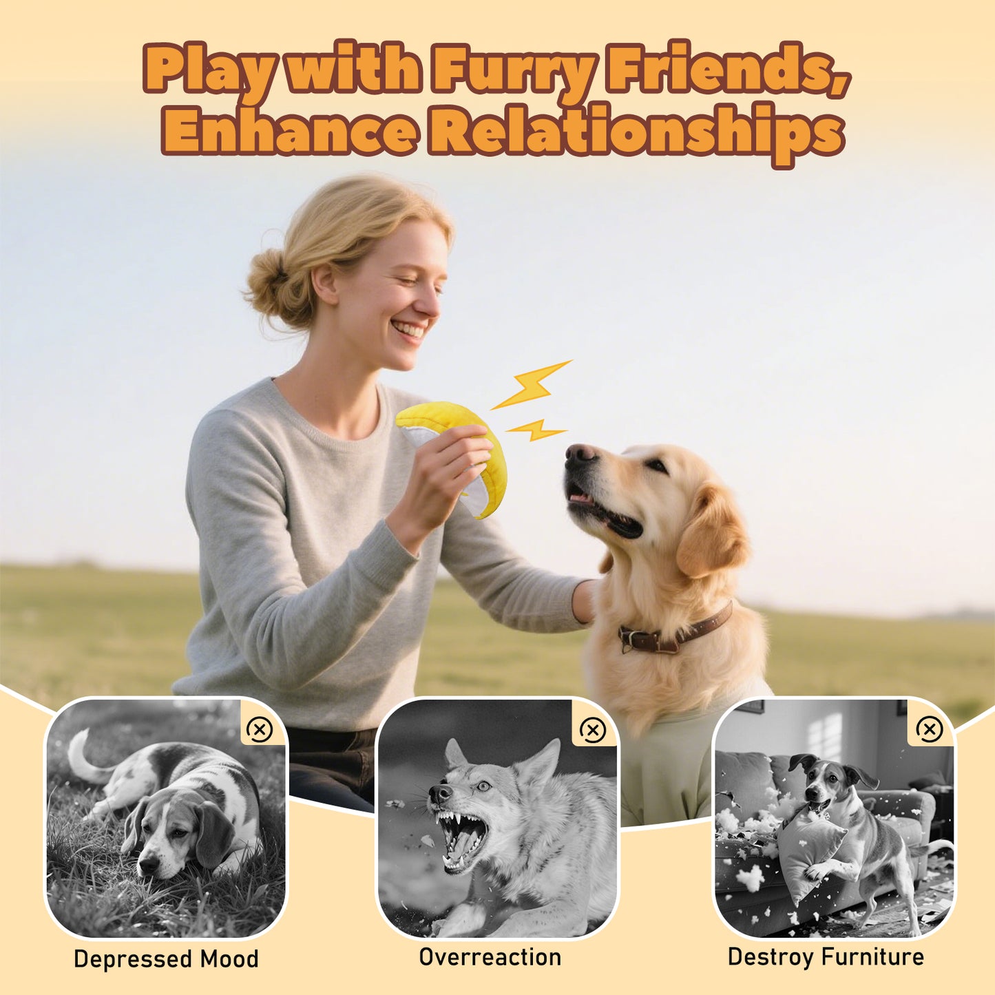 Pawaboo Hide and Seek Dog Toy, Plush Squeaky Puzzle for Sniffing & IQ Training