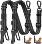 Pawaboo 2Pack Dog Seatbelt for Car, 3-in-1 Dog Car Seat Belt Bungee