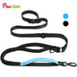 Pawaboo Hands-Free Dog Leash & Car Seatbelt Shockproof Bungee, Crossbody Design