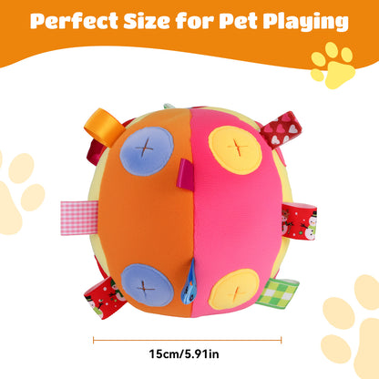 Pawaboo Dog Treat Ball, Snuffle Feeding Toy for Slow Eating