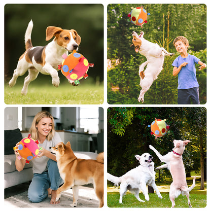 Pawaboo Dog Treat Ball, Snuffle Feeding Toy for Slow Eating
