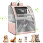Pawaboo Cat Carrier Backpack, Pet Carrier Backpack for Kitties Small Dogs Puppies