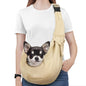 Pawaboo Pet Carrier Sling, Adjustable Shoulder Strap Dog & Cat Carrier with Pocket and Safety Belt, Washable