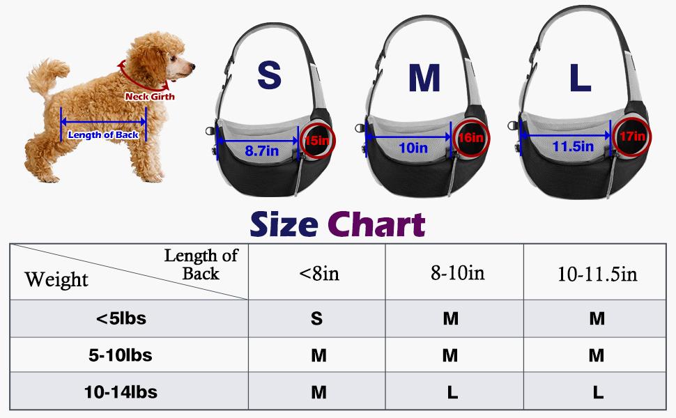 Pawaboo Sling Carrier, Hands Free Mesh Crossbody Bag with Adjustable Strap & Pocket