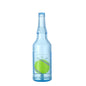 Pawaboo Blue Water Bottle with Tennis Ball & Squeaker, Durable Toy for Aggressive Chewers